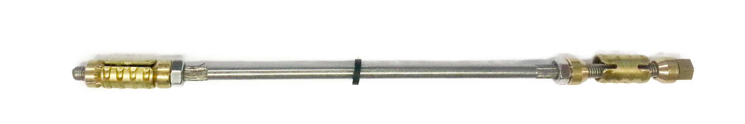 Brass wall tie