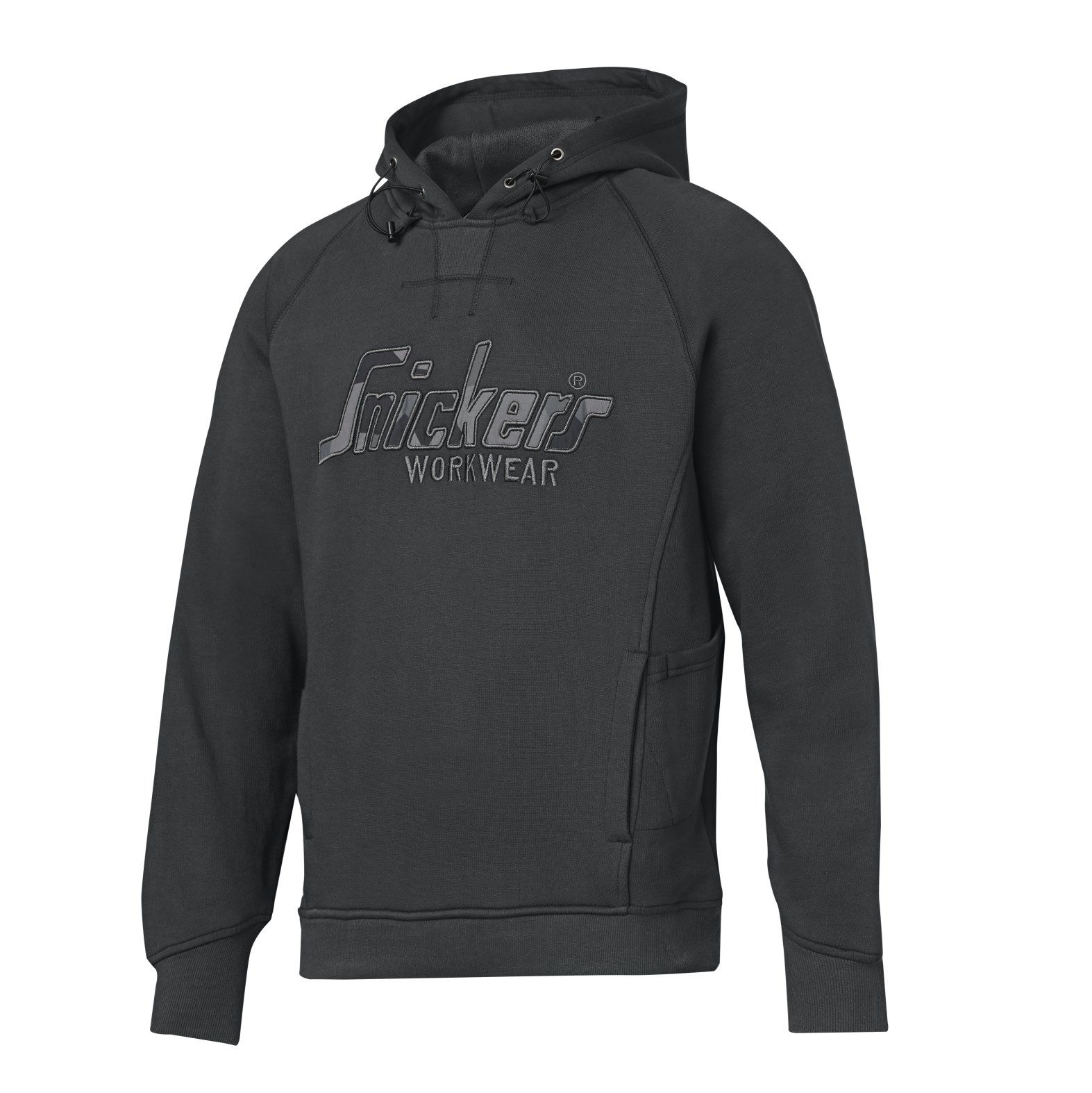 Snickers 2824 Camo Hoodie - Steel Grey 1 Snickers 2824 Camo Hoodie - Steel Grey