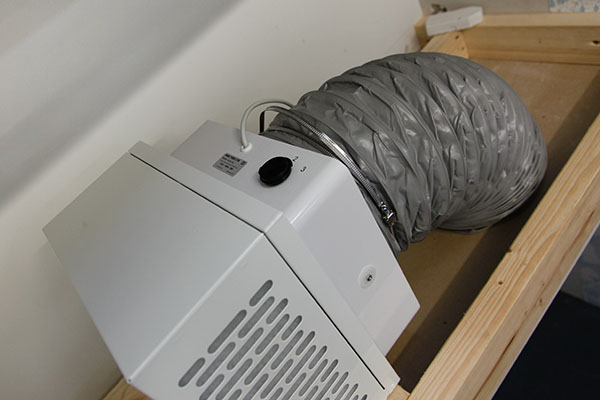 HomeDry PIV (Positive Input Ventilation) Kit - Loft Mounted Unit 7 HomeDry Loft PIV