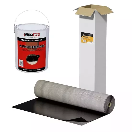 Self adhesive tanking membrane 1m x 15m with 5 litre bitumen primer