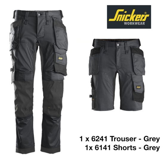 Snickers Shorts 6141 - Steel Grey