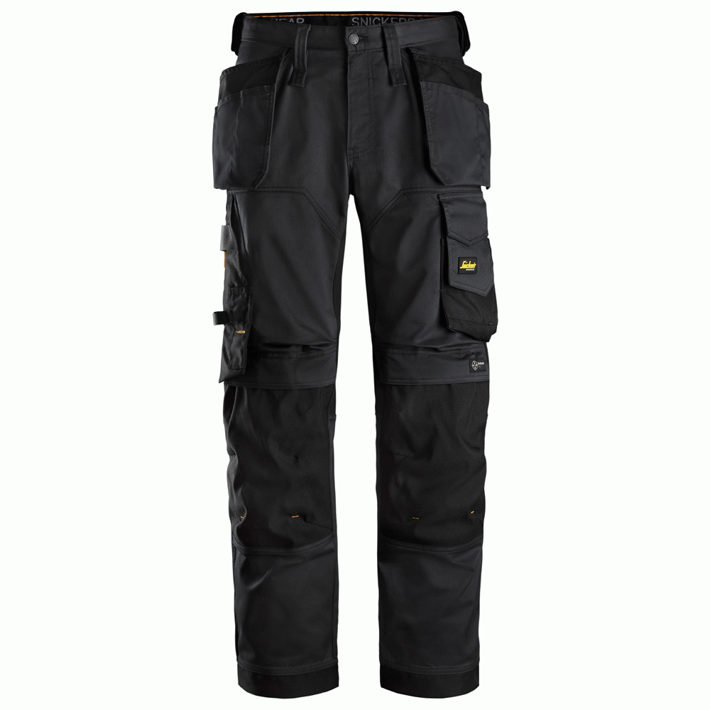 Snickers Trousers - 6271 AllroundWork Stretch Trouser - Black 1 Snickers 6251 Troousers Black
