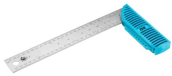 OX Pro Carpenters Square & Angle Finder 300mm / 12in - OX-P503030