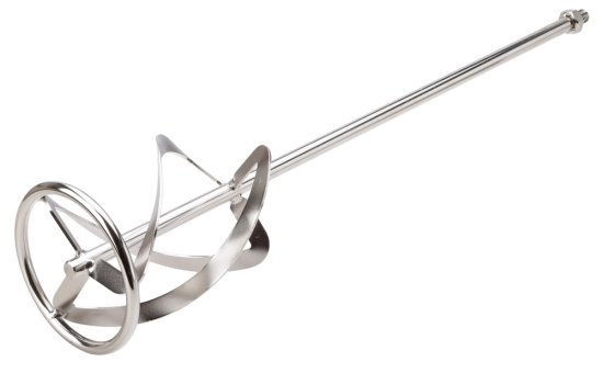 OX Pro M14 Mixing Paddle - 135 x 650mm Negative Helix - OX-P120435