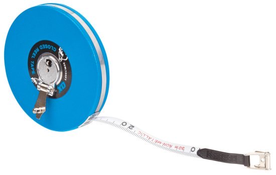 OX Trade Closed Reel Tape Measure - 30m / 100ft - OX-T023603