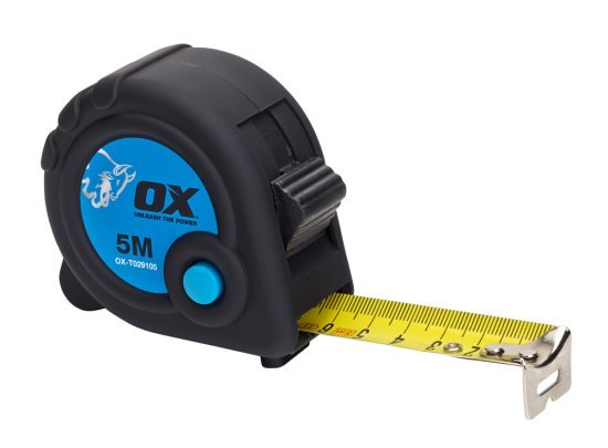 OX Trade 5m Tape Measure - Metric Only - OX-T029105