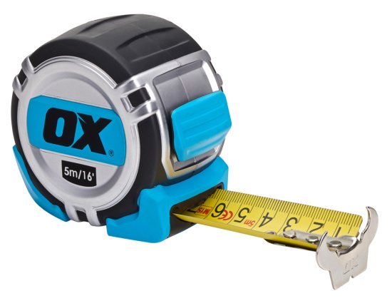 OX Pro Metric/Imperial 5m Tape Measure - OX-P028705