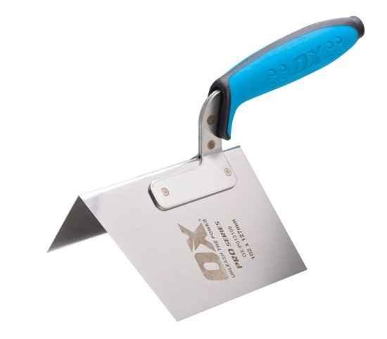 OX Pro Dry Wall External Corner Trowel 100 X 125mm - OX-P013105