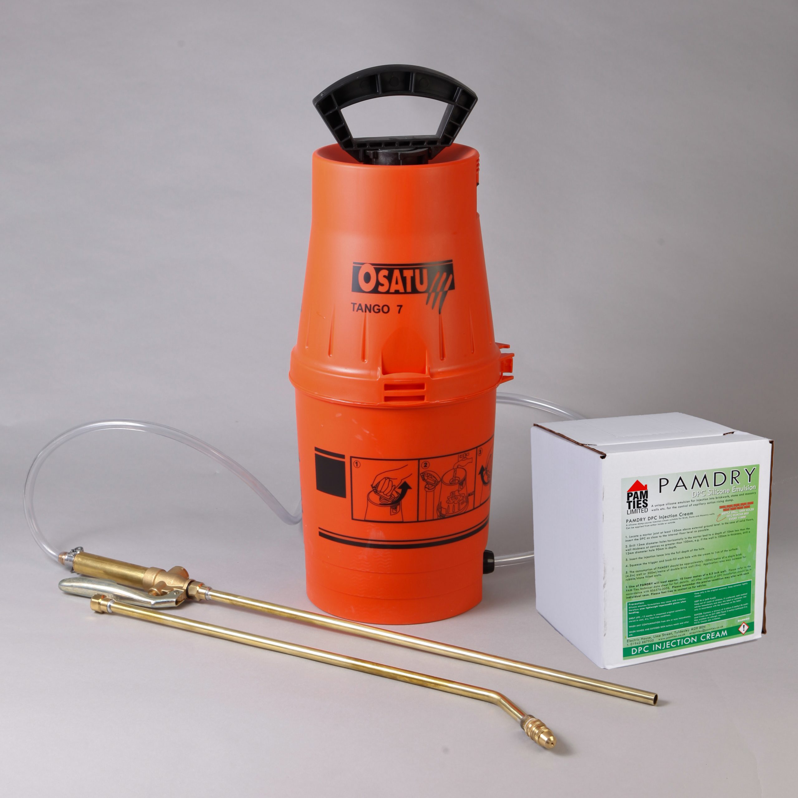 DPC Injection Cream - 5 LITRE & Economy DPC Pump