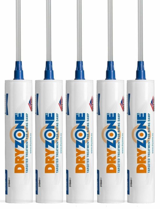 Dryzone Damp-proofing Cream 310ml x 5 1 Dryzone Damp-proofing Cream 310ml x 5