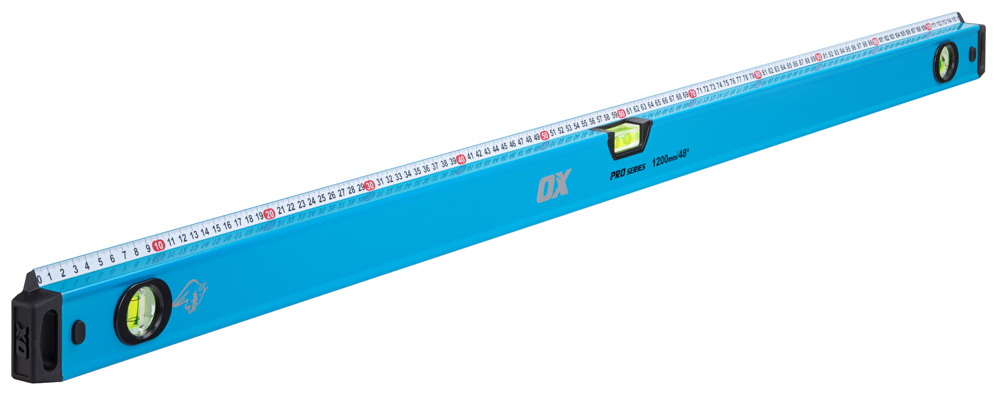 OX Pro Level 1200mm with Steel Rule - OX-P029012 1 OX Pro Level 1200mm with Steel Rule - OX-P029012