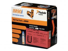 Paslode 141081 3.1mm x 75mm Bright Nails x 2200 and 2 Fuel Cells