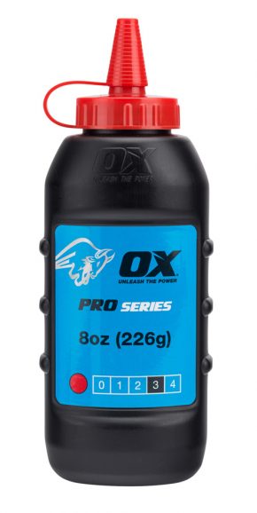 OX Pro Chalk Refill 226g - Red - OX-P025701