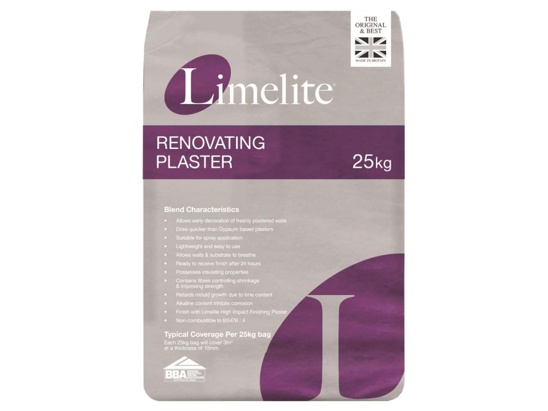 Limelite Renovating Plaster
