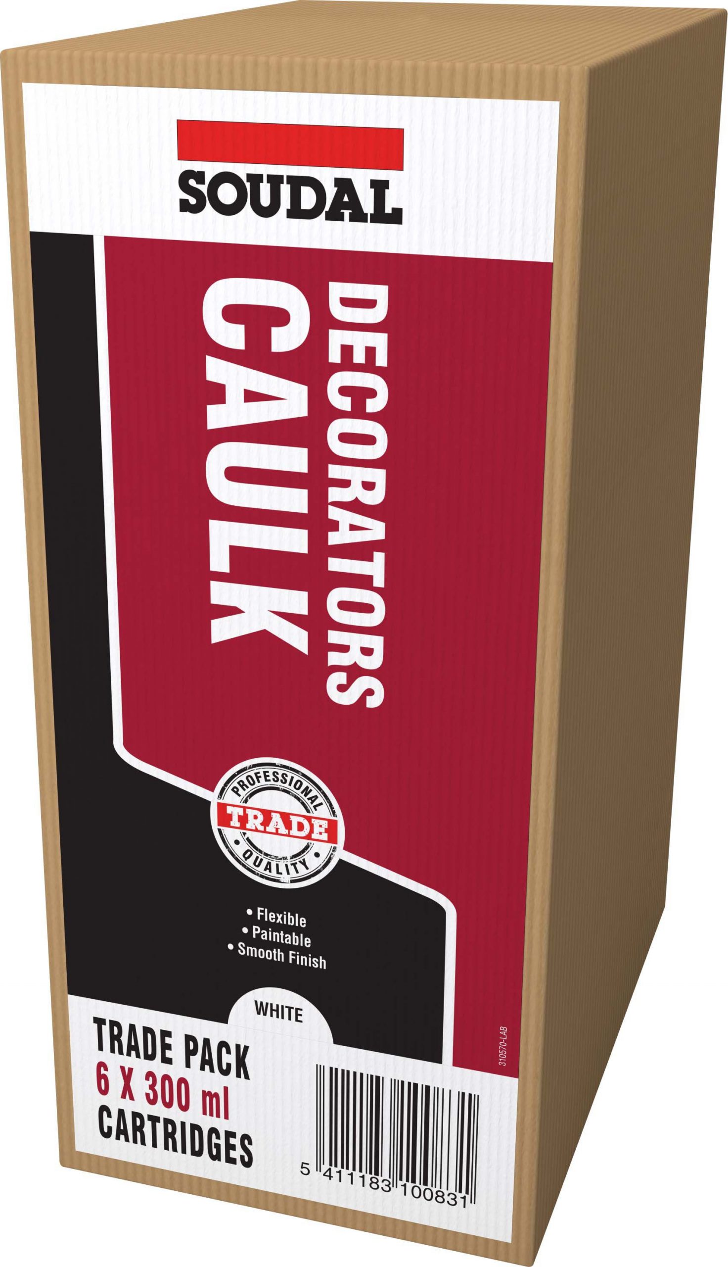 Decorators Caulk Soudal - Trade Prices (Box Of 6) 3 Decorators Caulk Soudal - Trade Prices (Box Of 6) - Image 3