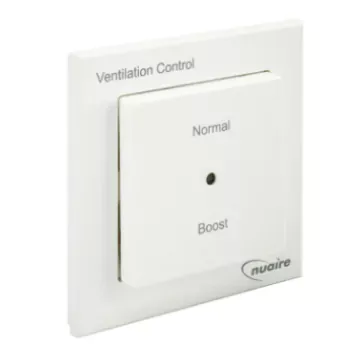 Nuaire Drimaster Eco Heat HC Positive Input Ventilation Unit + 2 Way Switch 4 Nuaire 2 Way Switch