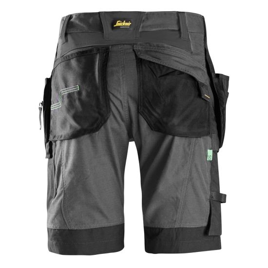 Snickers Shorts 6904 FlexiWork Holster Pocket Shorts - Steel Grey 2 Snickers Shorts 6904 FlexiWork Holster Pocket Shorts - Steel Grey - Image 2