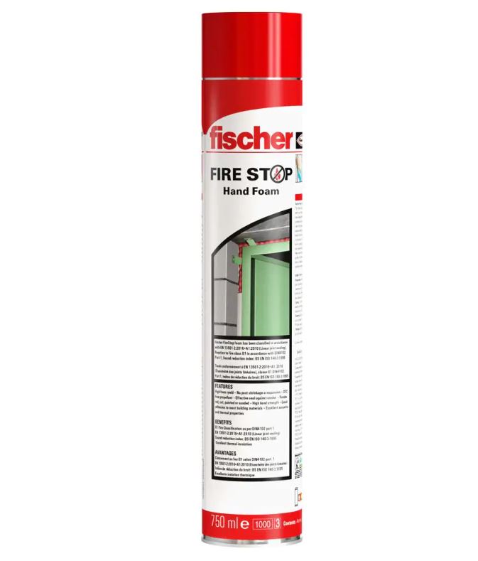 Fischer Fire Stop Hand Foam 1 Fischer Fire Stop Hand Foam