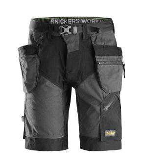 Snickers Shorts 6904 FlexiWork Holster Pocket Shorts - Steel Grey