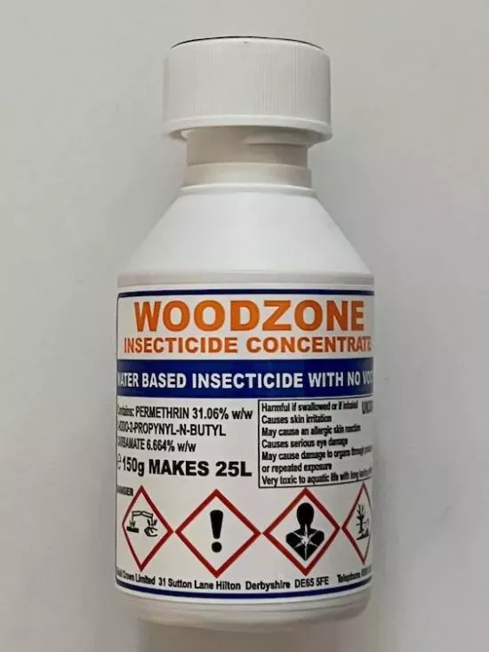 Woodzone Insecticide woodworm treatment