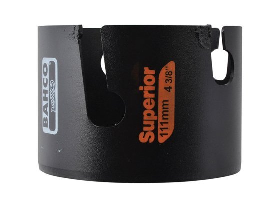 Superior Multi Construction Holesaw Carded 111mm - BAH3833111C 1 Superior Multi Construction Holesaw Carded 111mm - BAH3833111C