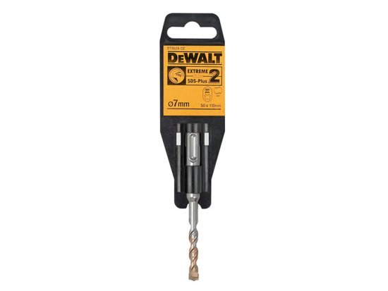SDS-Plus EXTREME 2® Drill Bit 7 x 110mm - DEWDT9524QZ 1 SDS-Plus EXTREME 2® Drill Bit 7 x 110mm - DEWDT9524QZ