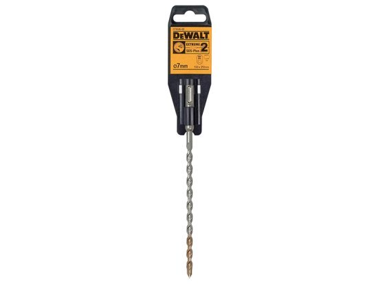 SDS-Plus EXTREME 2® Drill Bit 7 x 210mm - DEWDT9526QZ 1 SDS-Plus EXTREME 2® Drill Bit 7 x 210mm - DEWDT9526QZ