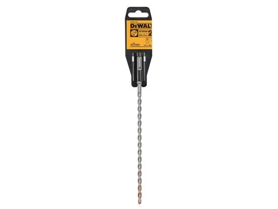 SDS-Plus EXTREME 2® Drill Bit 7 x 260mm - DEWDT9527QZ 1 SDS-Plus EXTREME 2® Drill Bit 7 x 260mm - DEWDT9527QZ
