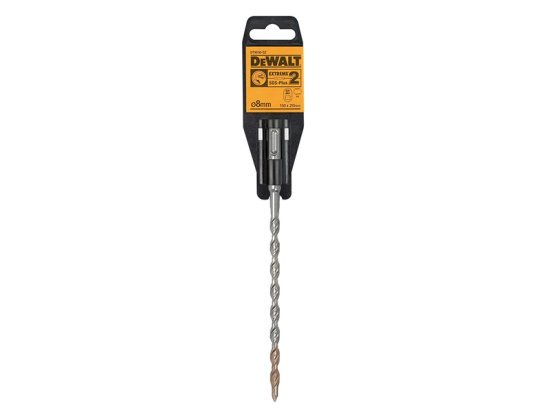 SDS-Plus EXTREME 2® Drill Bit 8 x 210mm - DEWDT9530QZ 1 SDS-Plus EXTREME 2® Drill Bit 8 x 210mm - DEWDT9530QZ