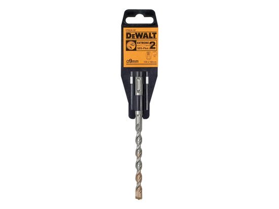 SDS-Plus EXTREME 2® Drill Bit 9 x 160mm - DEWDT9536QZ 1 SDS-Plus EXTREME 2® Drill Bit 9 x 160mm - DEWDT9536QZ