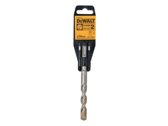 SDS-Plus EXTREME 2® Drill Bit 14 x 160mm - DEWDT9566QZ 1 SDS-Plus EXTREME 2® Drill Bit 14 x 160mm - DEWDT9566QZ