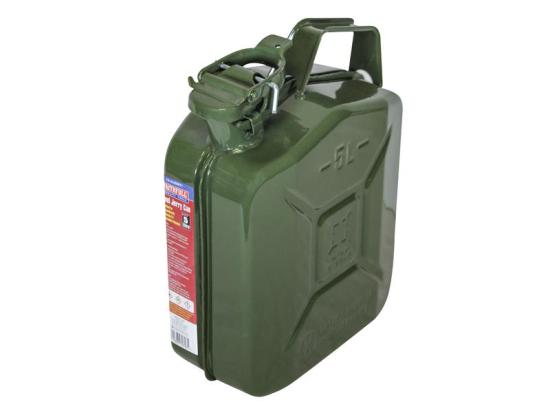 Green Jerry Can - Metal 5 Litre - FAIAUJERRY5