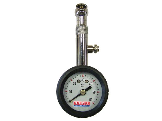 Tyre Pressure Dial Gauge 60psi - FAIAUPGAUGE 1 Tyre Pressure Dial Gauge 60psi - FAIAUPGAUGE