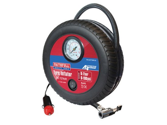 Low Volume Tyre Inflator 12V - FAIAUTYINFLO 1 Low Volume Tyre Inflator 12V - FAIAUTYINFLO