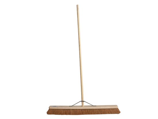 Broom Soft Coco 90cm (36in) + Handle & Stay - FAIBRCOCO36H