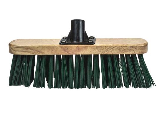 Broom Head Stiff Green 300mm (12in) Threaded Socket - FAIBRSTIF12R