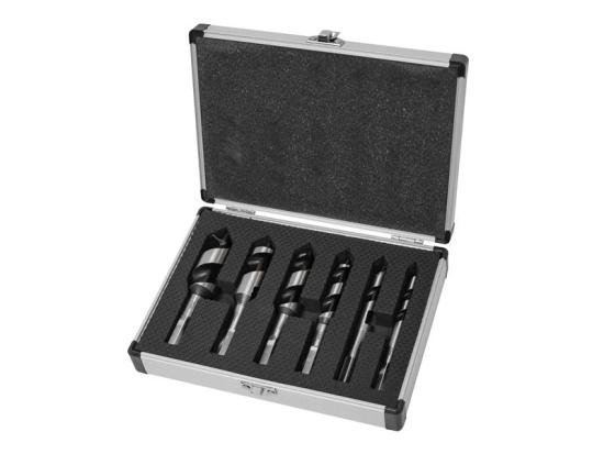 Stubby Combination Wood Auger Bit Set 6 Piece 10-25mm - FAICASSET6