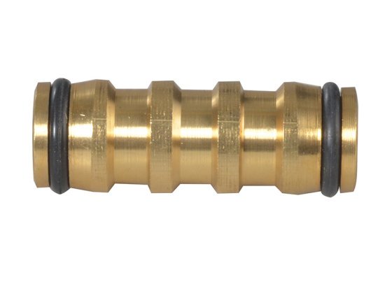 Brass 2-Way Hose Coupling 12.5mm (1/2in) - FAIHOSEJOIN