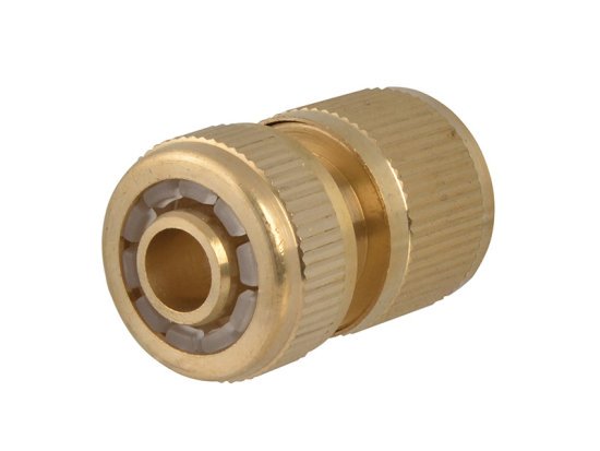 Brass Female Water Stop Connector 12.5mm (1/2in) - FAIHOSEWC