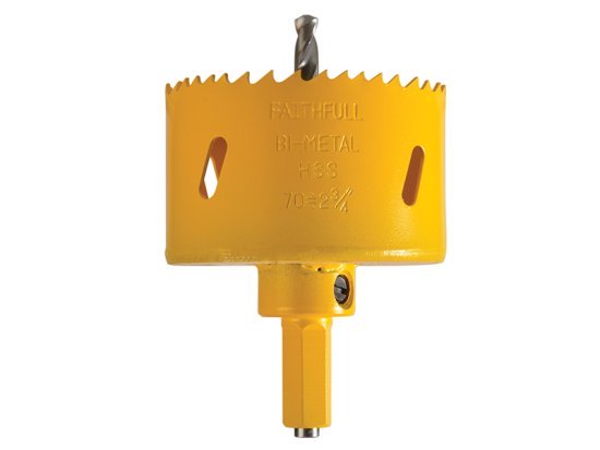Soffit Cutter Holesaw 70mm One Piece - FAIHS70SOFIT