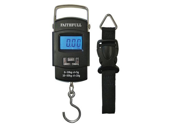 Portable Electronic Scale 0-50kg - FAISCALE50KG 1 Portable Electronic Scale 0-50kg - FAISCALE50KG