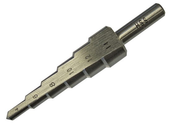HSS Step Drill Bit 4-14mm - FAISD412 1 HSS Step Drill Bit 4-14mm - FAISD412