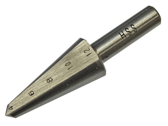 HSS Taper Drill Bit 4-12mm - FAITD412 1 HSS Taper Drill Bit 4-12mm - FAITD412