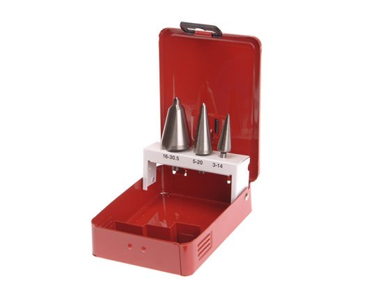 HSS Taper Drill Bit Set of 3 - FAITDSET3 1 HSS Taper Drill Bit Set of 3 - FAITDSET3