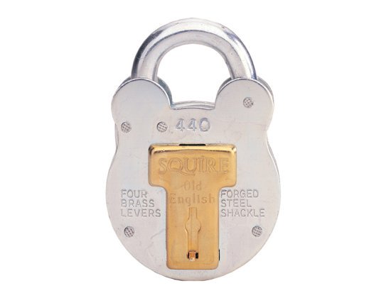 440 Old English Padlock with Steel Case 51mm - HSQ440