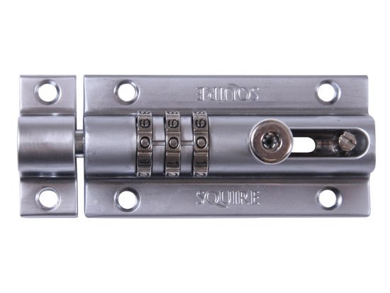 3-Wheel Re-Codeable CombiBolt Lock Chrome - HSQCOMBI3CH