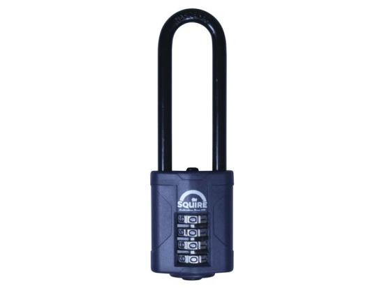 CP40/2.5 Combination Padlock 4-Wheel 40mm Extra Long Shackle 63mm - HSQCP4025 1 CP40/2.5 Combination Padlock 4-Wheel 40mm Extra Long Shackle 63mm - HSQCP4025