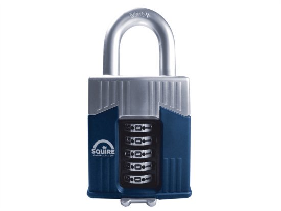 Warrior High-Security Open Shackle Combination Padlock 65mm - HSQWC65 1 Warrior High-Security Open Shackle Combination Padlock 65mm - HSQWC65