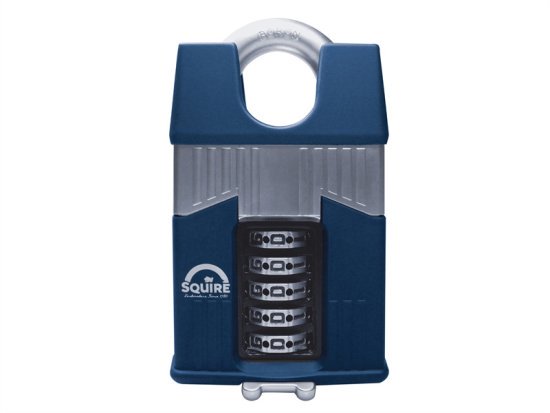 Warrior High-Security Closed Shackle Combination Padlock 65mm - HSQWC65CS