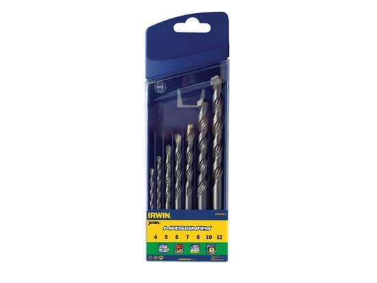 Masonry Drill Bit Set 7 Piece 4-12mm - IRW10501893 1 Masonry Drill Bit Set 7 Piece 4-12mm - IRW10501893